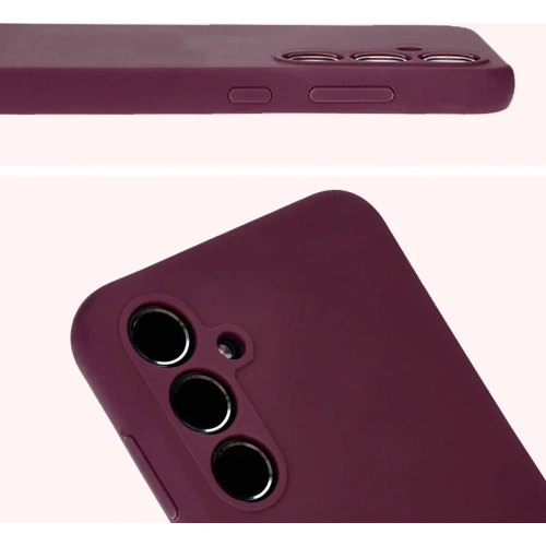Kup Silikonowe etui Bizon Soft Case do Samsung Galaxy A35 5G ciemnofioletowe - BIZ6096 - {ean13} - Sklep Home Screen