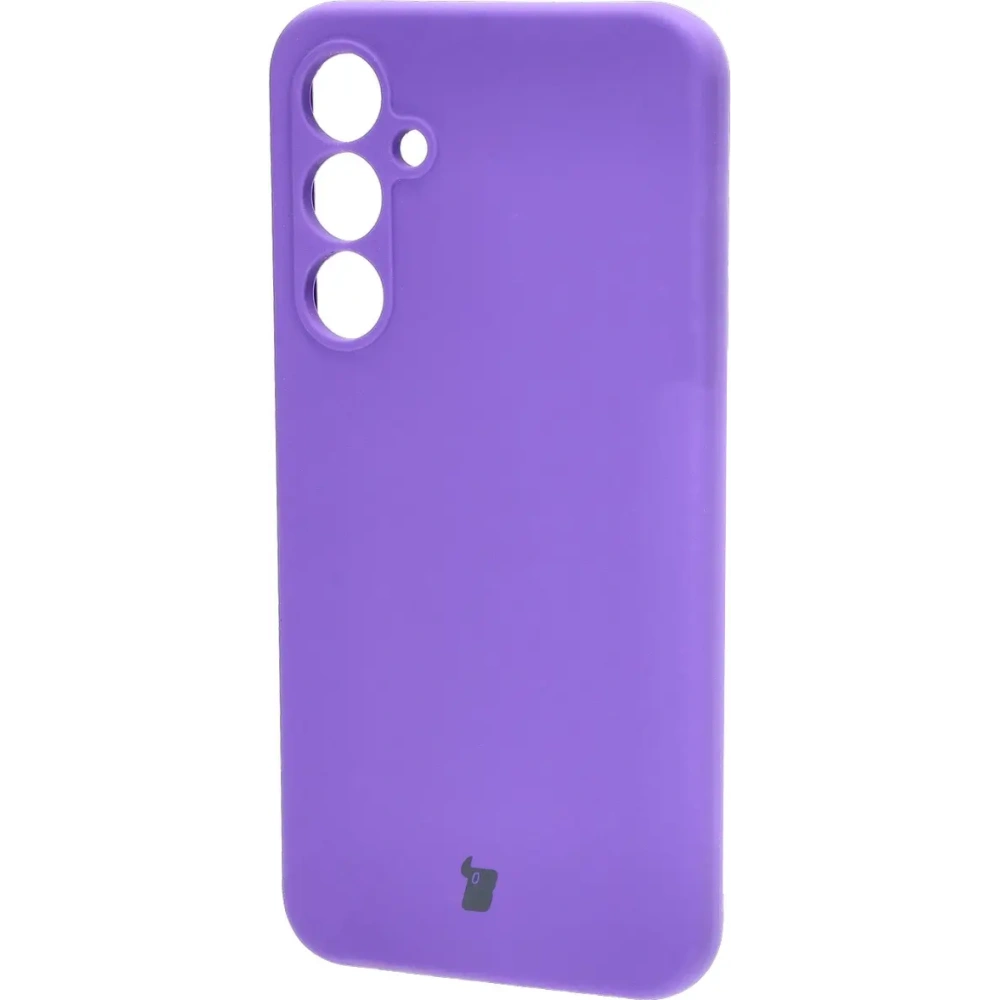 Silikonowe etui Bizon Soft Case do Samsung Galaxy A35 5G fioletowe