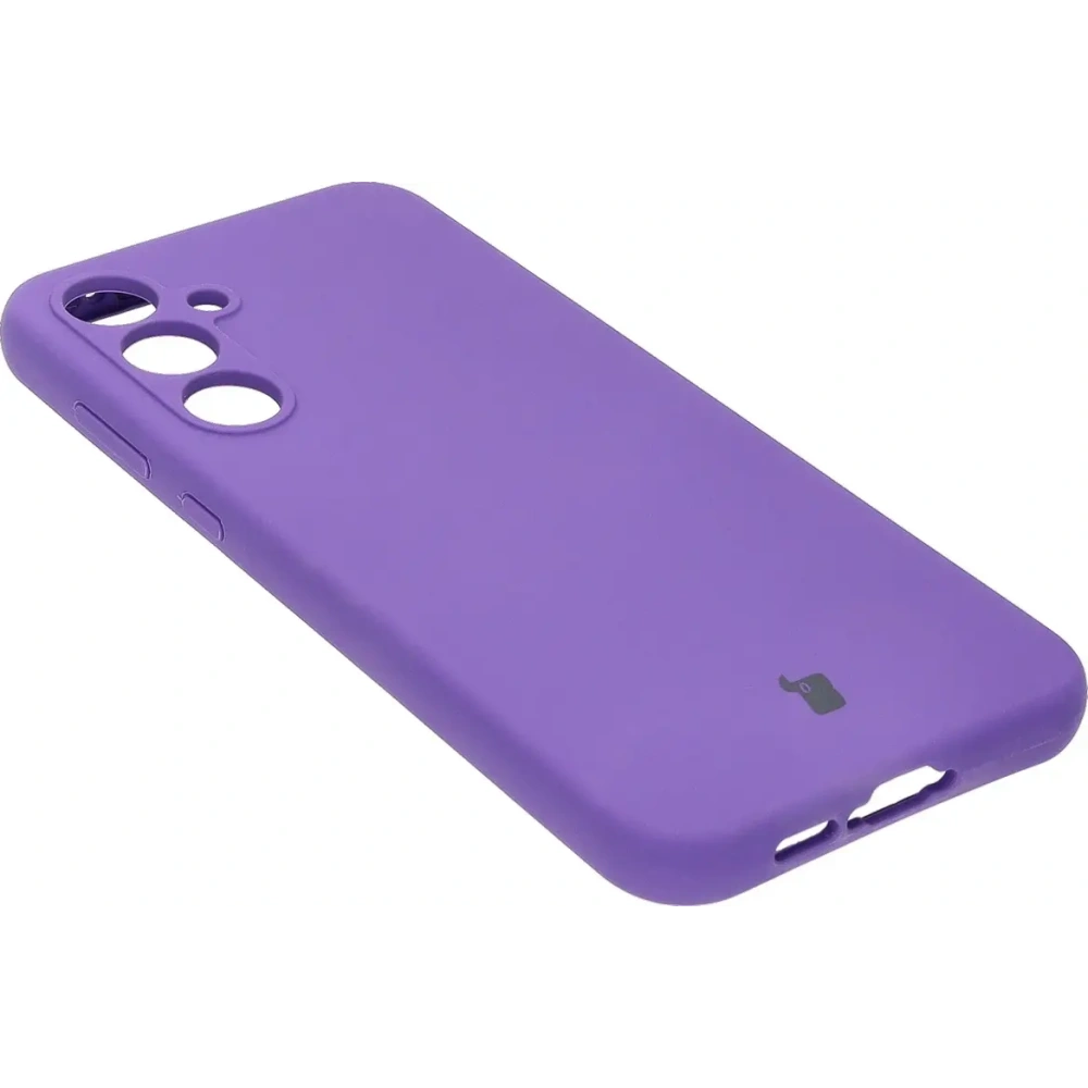 Silikonowe etui Bizon Soft Case do Samsung Galaxy A35 5G fioletowe