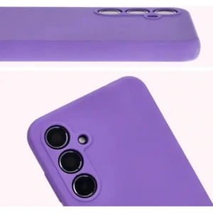 Kup Silikonowe etui Bizon Soft Case do Samsung Galaxy A35 5G fioletowe - BIZ6098 - {ean13} - Sklep Home Screen
