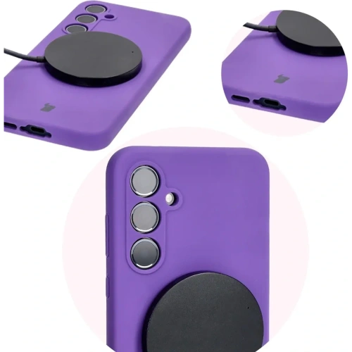 Kup Bizon Soft Case Samsung Galaxy A35 5G violet - BIZ6098 - {ean13} - Sklep Home Screen