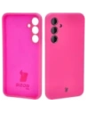 Bizon Soft Case Samsung Galaxy A55 5G neon rózsaszín
