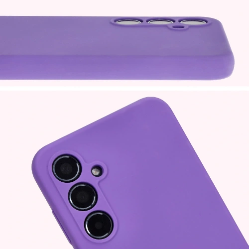 Kup Silikonowe etui Bizon Soft Case do Samsung Galaxy A55 5G fioletowe - BIZ6100 - {ean13} - Sklep Home Screen