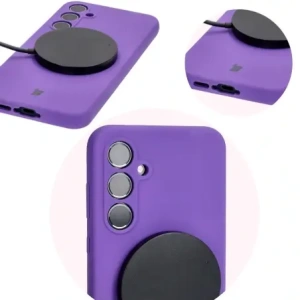 Kup Bizon Soft Case Samsung Galaxy A55 5G violet - BIZ6100 - {ean13} - Sklep Home Screen