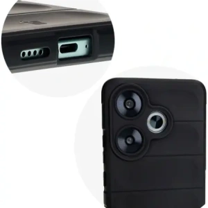Buy Bizon Case Tur Xiaomi Poco F6 black - BIZ6102 - {ean13} - Home Screen Store Europe