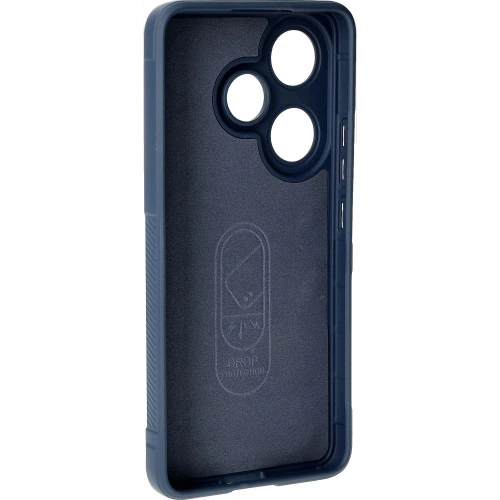 Kup Bizon Case Tur Xiaomi Poco F6 sötétkék - BIZ6103 - {ean13} - Sklep Home Screen