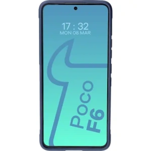 Bizon Case Tur Xiaomi Poco F6 albastru marin