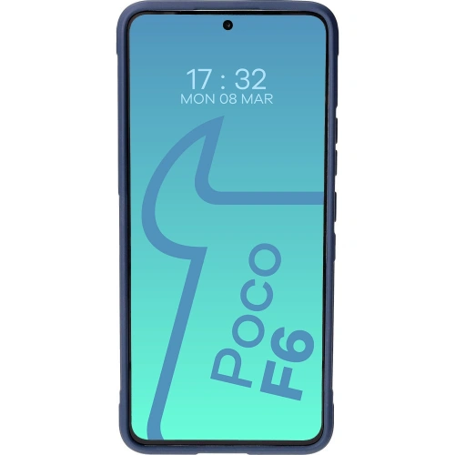 Kup Bizon Case Tur Xiaomi Poco F6 sötétkék - BIZ6103 - {ean13} - Sklep Home Screen