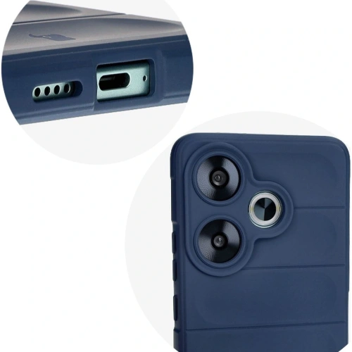 Kup Bizon Case Tur Xiaomi Poco F6 sötétkék - BIZ6103 - {ean13} - Sklep Home Screen
