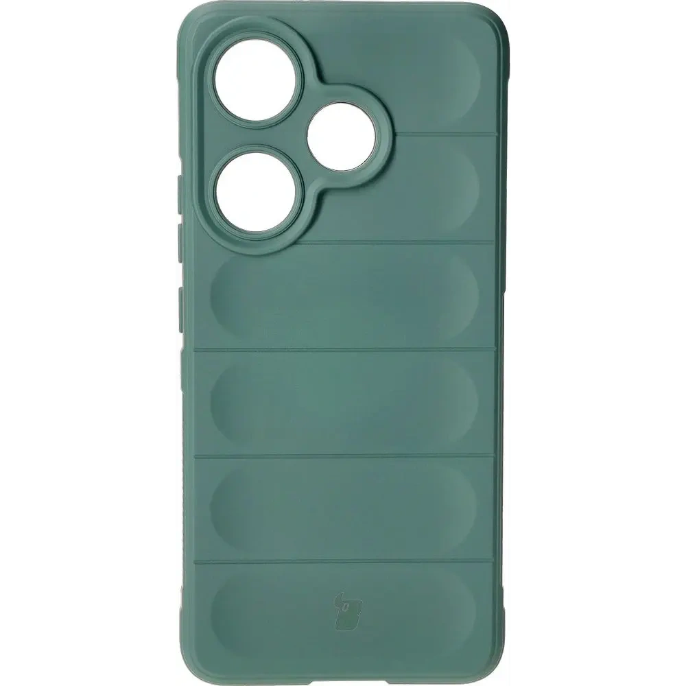 Pancerne etui Bizon Case Tur do Xiaomi Poco F6 ciemnozielone