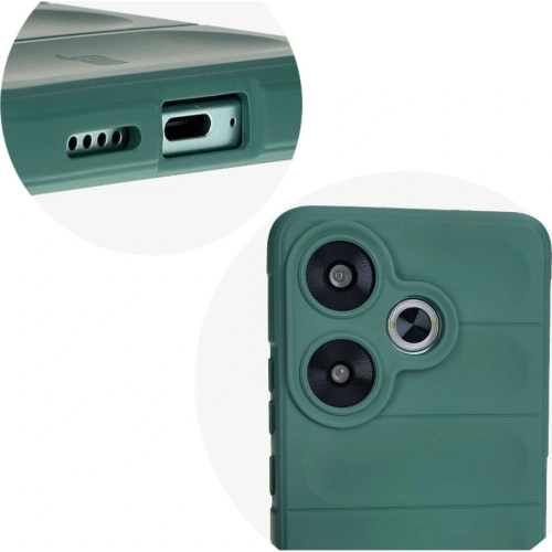 Kup Bizon Case Tur Xiaomi Poco F6 dunkelgrün - BIZ6104 - {ean13} - Sklep Home Screen