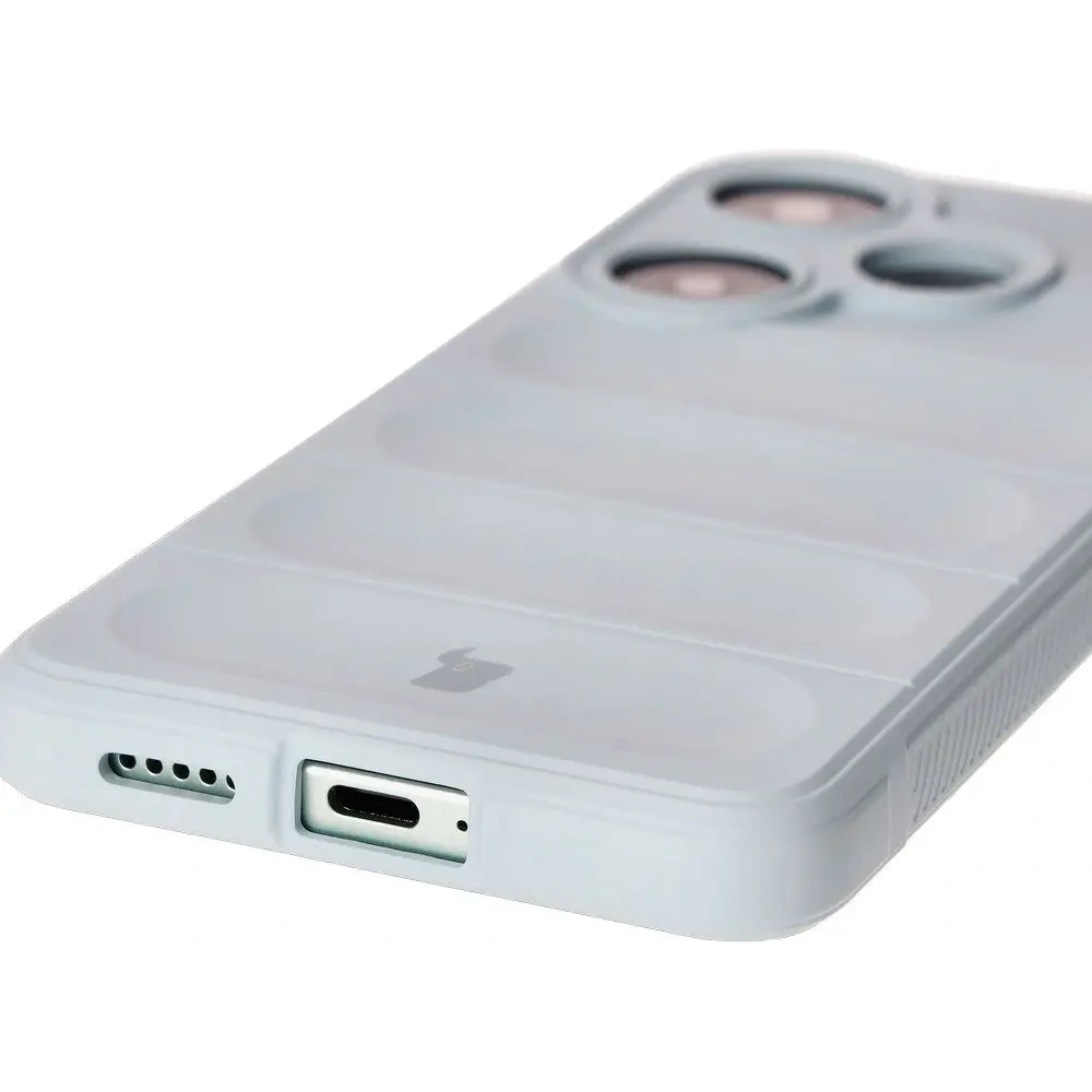 Pancerne etui Bizon Case Tur do Xiaomi Poco F6 jasnoniebieskie