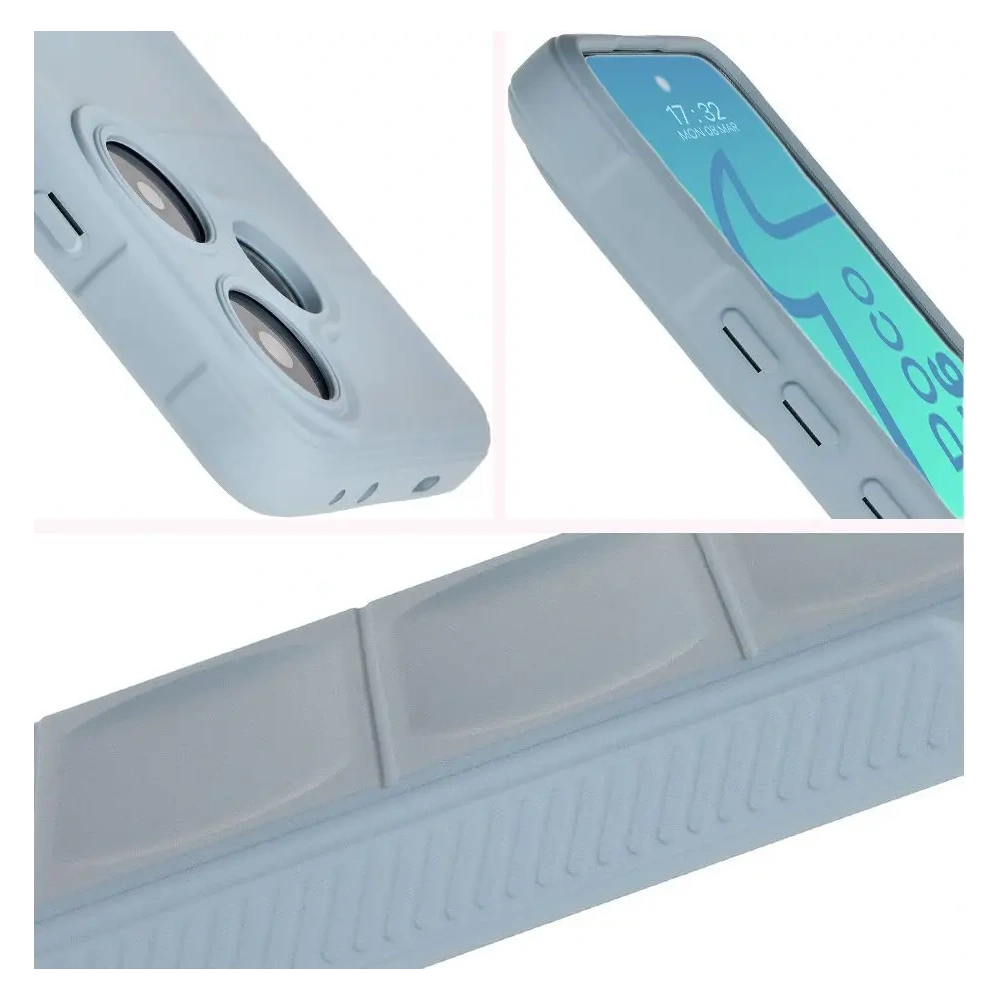 Pancerne etui Bizon Case Tur do Xiaomi Poco F6 jasnoniebieskie