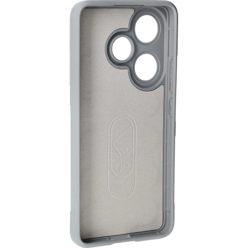 Buy Bizon Case Tur Xiaomi Poco F6 light grey - BIZ6107 - {ean13} - Home Screen Store Europe