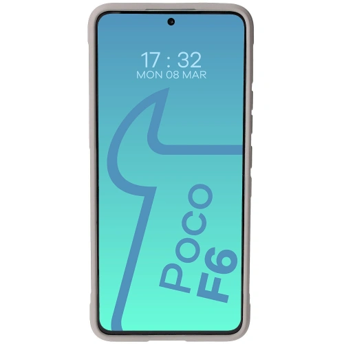 Buy Bizon Case Tur Xiaomi Poco F6 light grey - BIZ6107 - {ean13} - Home Screen Store Europe