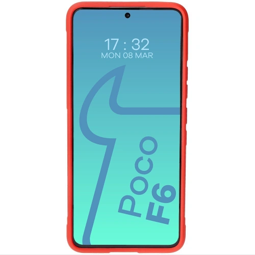 Kup Bizon Case Tur Xiaomi Poco F6 piros - BIZ6108 - {ean13} - Sklep Home Screen