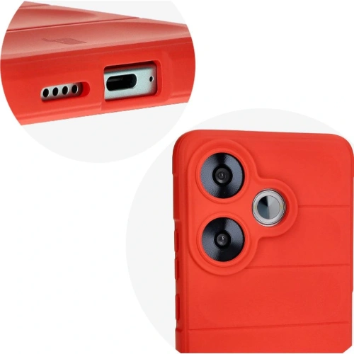 Kup Pancerne etui Bizon Case Tur do Xiaomi Poco F6 czerwone - BIZ6108 - {ean13} - Sklep Home Screen