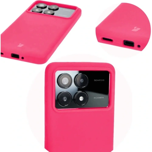 Kup Silikonové pouzdro Bizon Soft Case do Xiaomi Poco F6 Pro neonově růžové - BIZ6109 - {ean13} - Sklep Home Screen