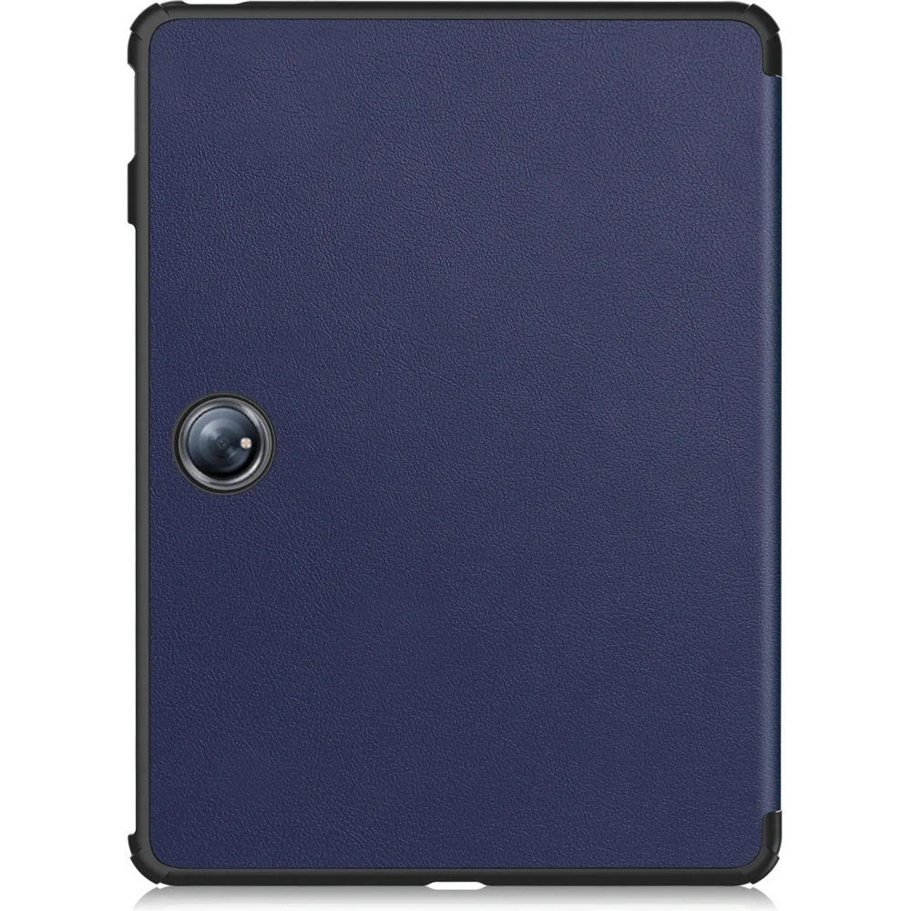 Etui z klapką Bizon Case Tab Croc do OnePlus Pad 2 / Pad Pro granatowe