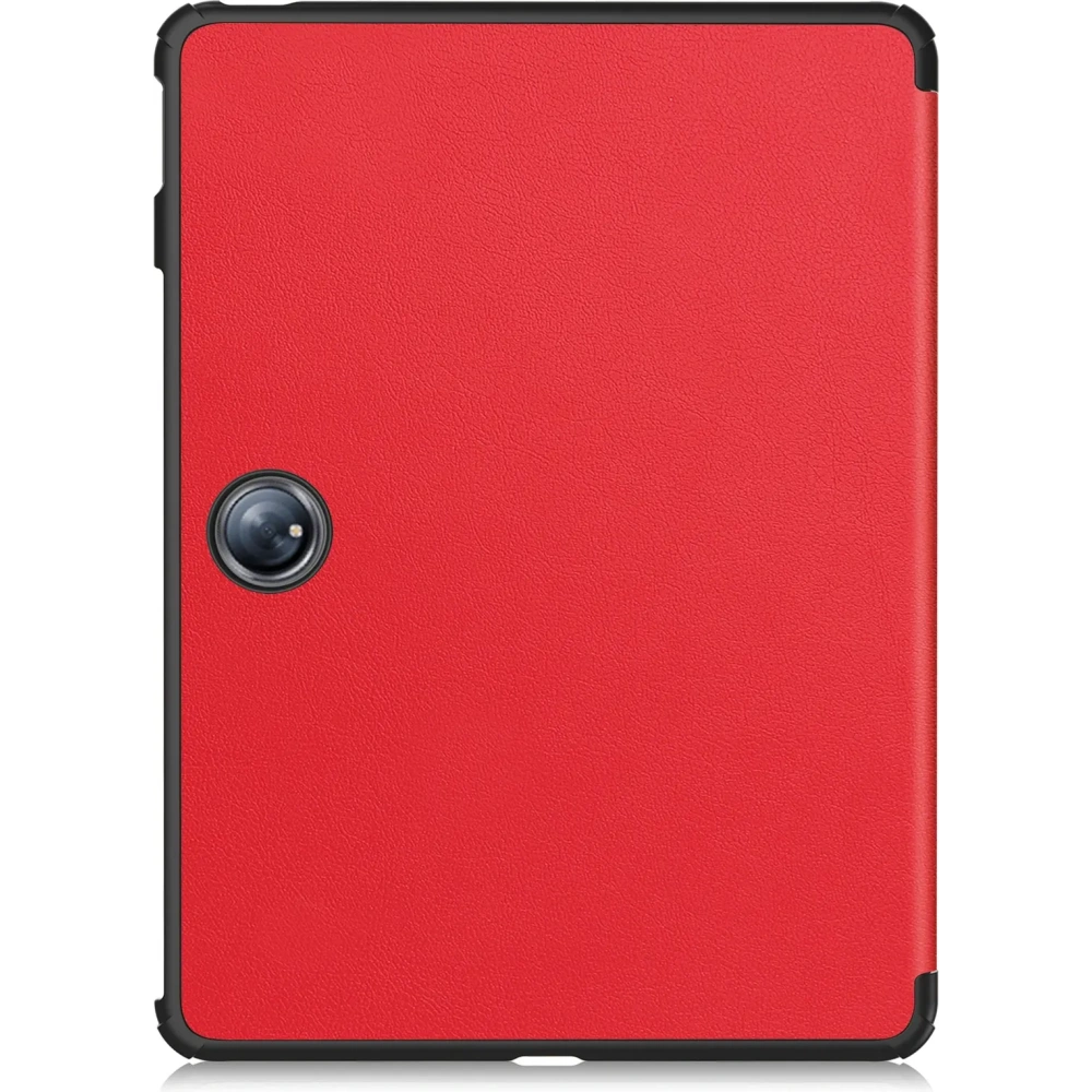 Etui z klapką Bizon Case Tab Croc do OnePlus Pad 2 / Pad Pro czerwone