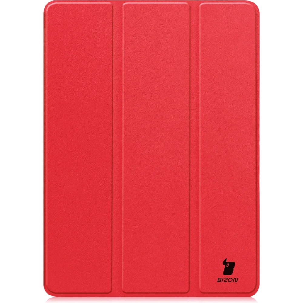 Etui z klapką Bizon Case Tab Croc do OnePlus Pad 2 / Pad Pro czerwone