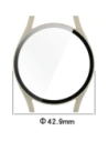 Kup Bizon Case+Glass Uhr Samsung Galaxy Watch 7 40 mm beige - BIZ6116 - {ean13} - Sklep Home Screen