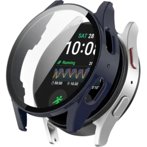 Kup Bizon Case+Glass Óra Samsung Galaxy Watch 7 40 mm kék - BIZ6118 - {ean13} - Sklep Home Screen