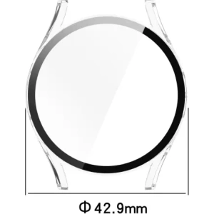 Kup Bizon Case+Glass Watch Samsung Galaxy Watch 7 40 mm clar - BIZ6119 - {ean13} - Sklep Home Screen