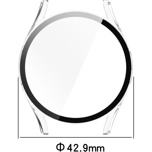 Buy Bizon Case+Glass Watch Samsung Galaxy Watch 7 40 mm clear - BIZ6119 - {ean13} - Home Screen Store Europe