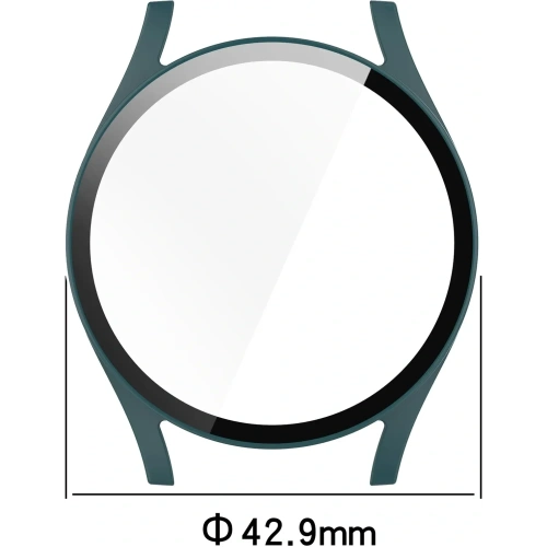 Kup Etui ze szkłem do zegarka Bizon Case+Glass Watch do Samsung Galaxy Watch 7 40 mm zielone - BIZ6120 - {ean13} - Sklep Home Screen