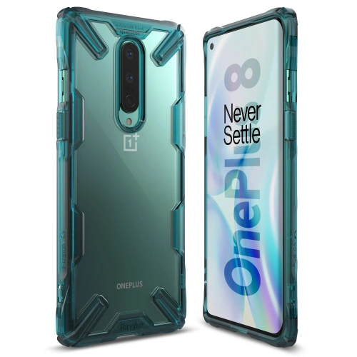 Kup Etui Ringke Fusion-X OnePlus 8 Verde Turcoaz - RGK1173GRN - {ean13} - Sklep Home Screen
