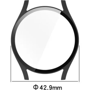 Kup Bizon Case+Glass óra Samsung Galaxy Watch 7 40 mm fekete matt - BIZ6121 - {ean13} - Sklep Home Screen