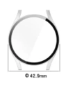 Kup Bizon Case+Glass Ceas Samsung Galaxy Watch 7 40 mm argint satinat - BIZ6123 - {ean13} - Sklep Home Screen