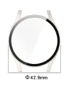 Kup Bizon Case+Glass Óra Samsung Galaxy Watch 7 40 mm selyem champagne - BIZ6124 - {ean13} - Sklep Home Screen