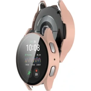 Kup Etui ze szkłem do zegarka Bizon Case+Glass Watch do Samsung Galaxy Watch 7 40 mm różowe - BIZ6125 - {ean13} - Sklep Home Screen