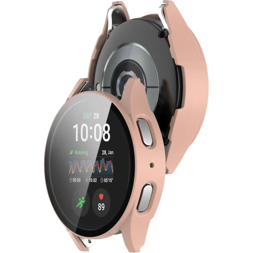 Kup Bizon Case+Glass Óra Samsung Galaxy Watch 7 40 mm rózsaszín - BIZ6125 - {ean13} - Sklep Home Screen