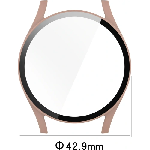 Kup Bizon Case+Glass Óra Samsung Galaxy Watch 7 40 mm rózsaszín - BIZ6125 - {ean13} - Sklep Home Screen