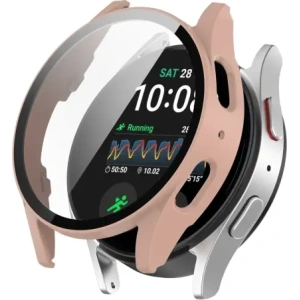 Kup Bizon Case+Glass Óra Samsung Galaxy Watch 7 40 mm rózsaszín - BIZ6125 - {ean13} - Sklep Home Screen
