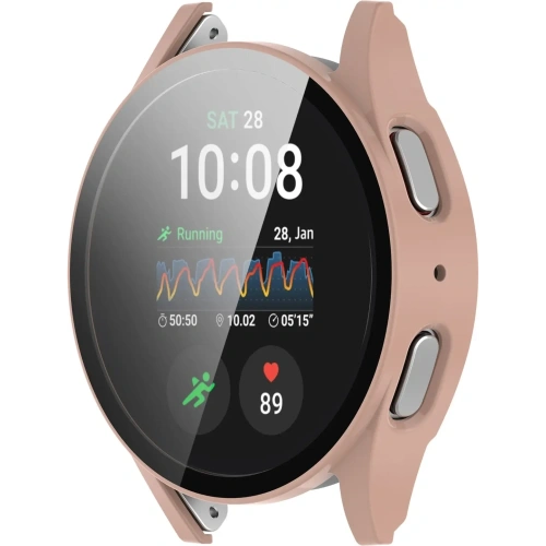 Kup Bizon Case+Glass Uhr Samsung Galaxy Watch 7 40 mm rosa - BIZ6125 - {ean13} - Sklep Home Screen