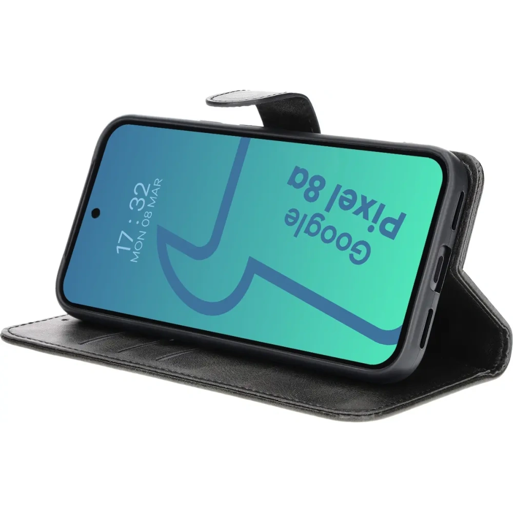 Etui z klapką Bizon Case Pocket do Google Pixel 8a czarne