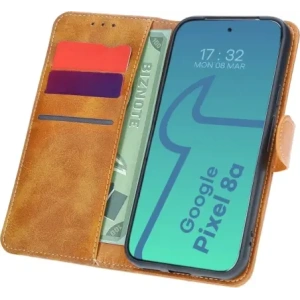 Kup Etui s klopou Bizon Case Pocket do Google Pixel 8a hnědé - BIZ6128 - {ean13} - Sklep Home Screen