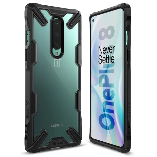 Kup Etui Ringke Fusion-X OnePlus 8 Negru - RGK1172BLK - {ean13} - Sklep Home Screen