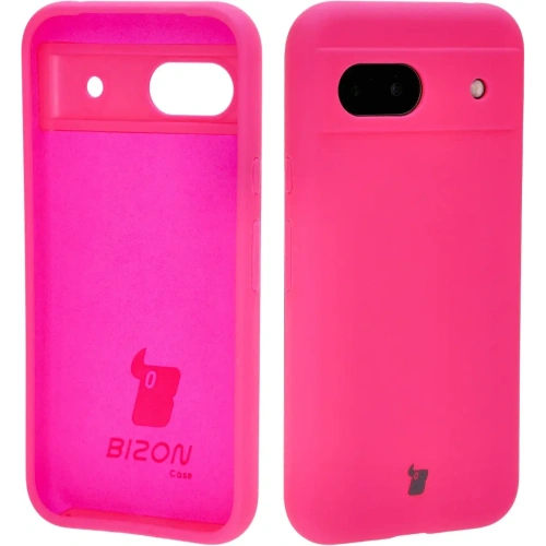 Kup Bizon Soft Case Google Pixel 8a neon rózsaszín - BIZ6129 - {ean13} - Sklep Home Screen