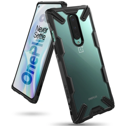 Buy Ringke Fusion-X OnePlus 8 Black - RGK1172BLK - {ean13} - Home Screen Store Europe