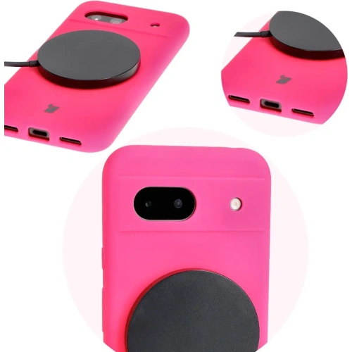 Kup Silikonové pouzdro Bizon Soft Case pro Google Pixel 8a neonově růžové - BIZ6129 - {ean13} - Sklep Home Screen