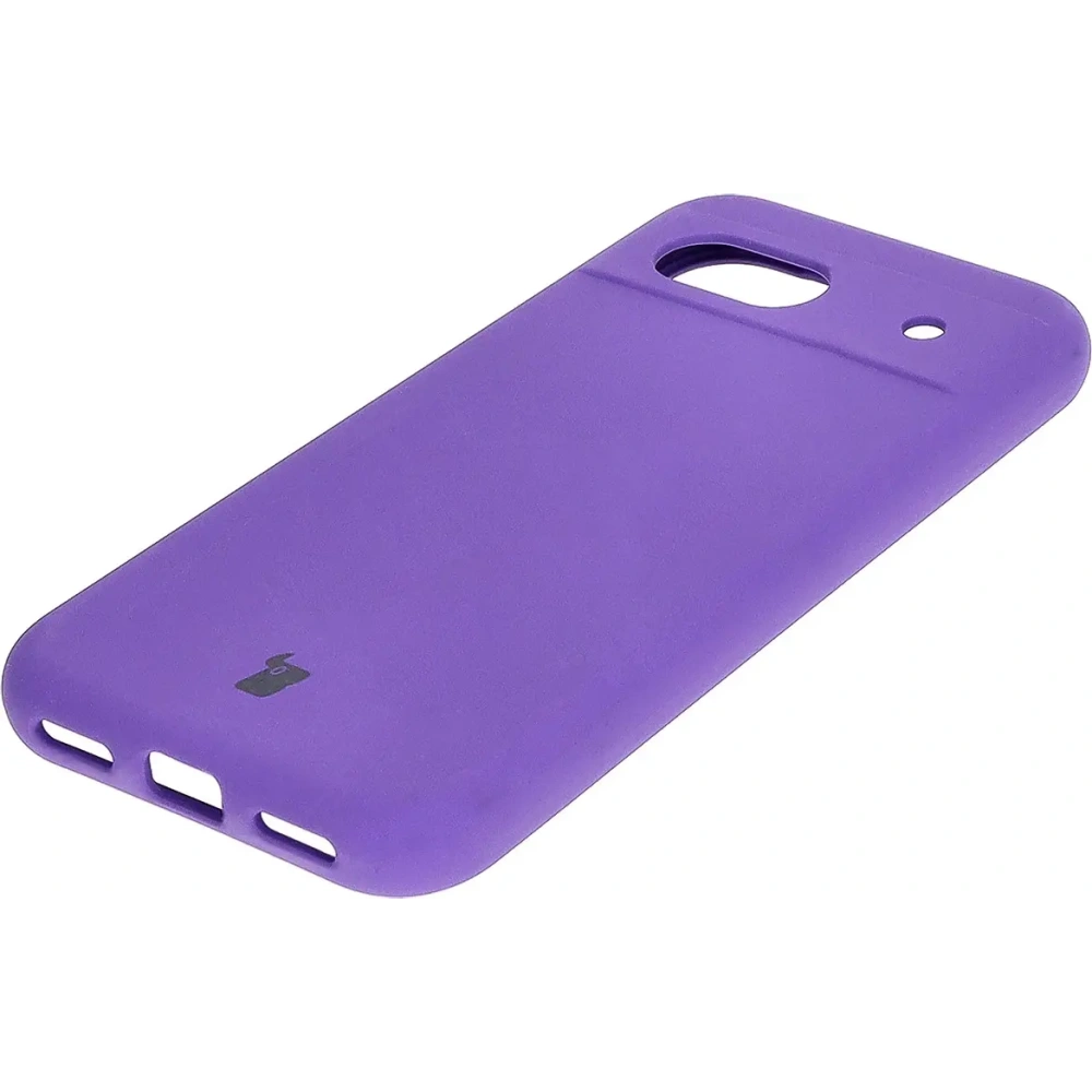 Silikonowe etui Bizon Soft Case do Google Pixel 8a fioletowe