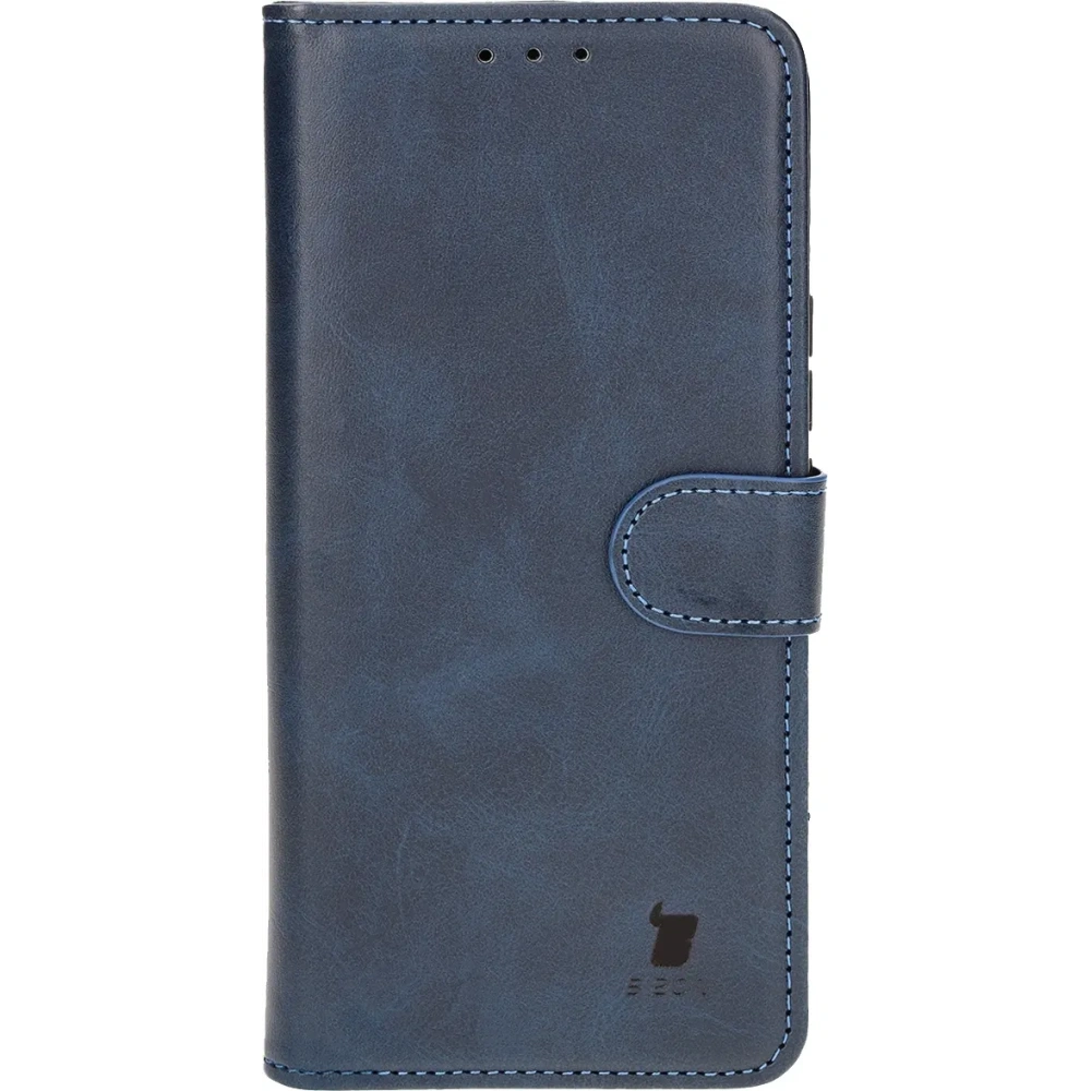 Etui z klapką Bizon Case Pocket do Honor 200 granatowe