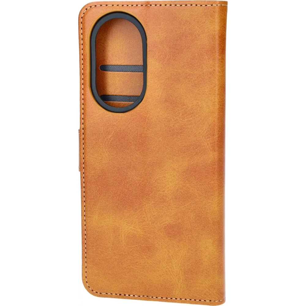 Etui z klapką Bizon Case Pocket do Honor 200 brązowe