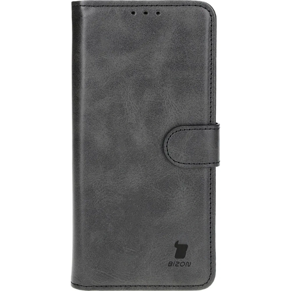 Etui z klapką Bizon Case Pocket do Honor 200 Pro czarne