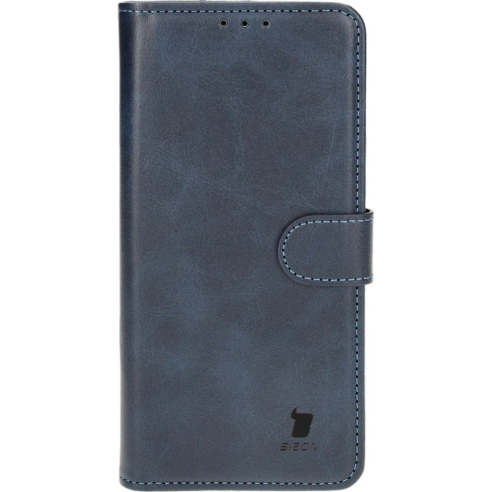 Etui z klapką Bizon Case Pocket do Honor 200 Pro granatowe